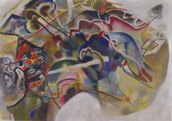 Fig 1. Wassily Kandinsky, Painting with White Border (1913) Oil on canvas 140.3 x 200.3 cm Solomon R. Guggenheim Museum, New York